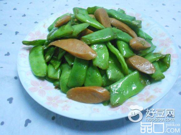 芸豆炒香肠