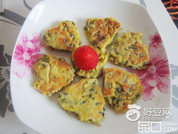 桐花鸡蛋饼