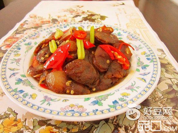 小炒熏香肠