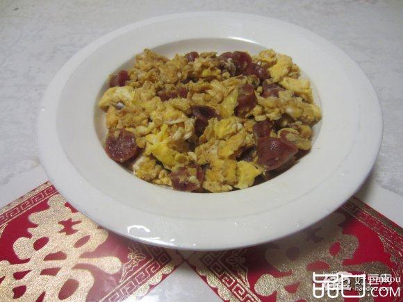 香肠炒蛋