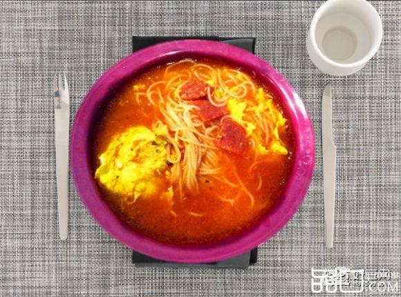 咖喱红绘意面