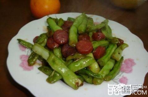 香肠四季豆