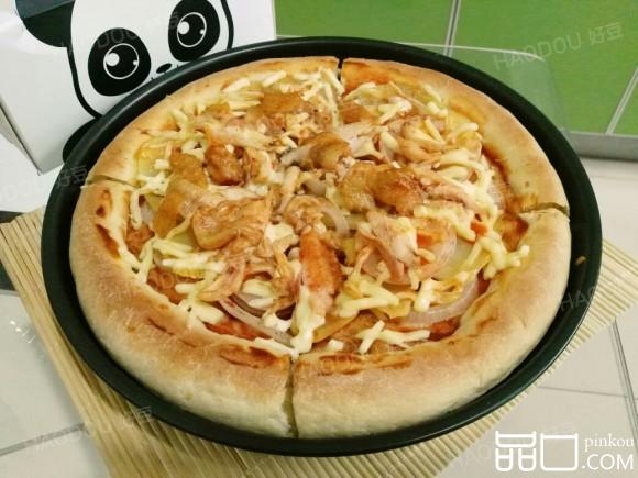洋葱土豆鸡肉披萨