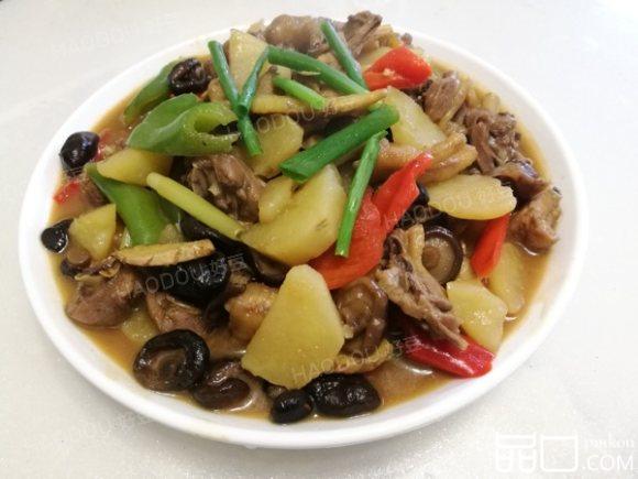 土豆炒鸡肉