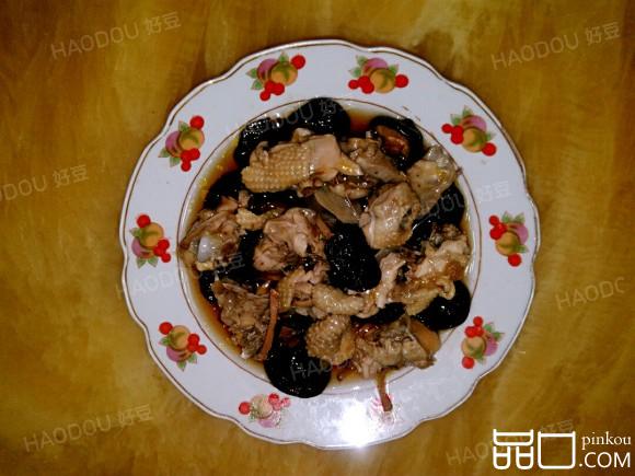 香菇蒸鸡肉