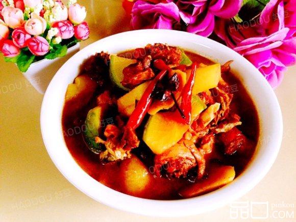 鸡肉炖萝卜