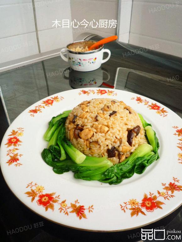 香姑鸡肉焖饭