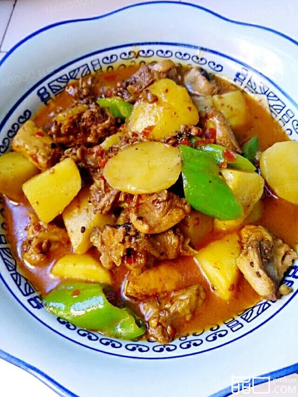 土豆烧鸡块#多效护理