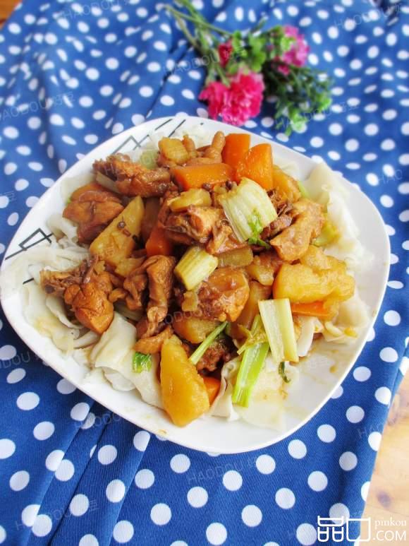 大盘鸡盖面