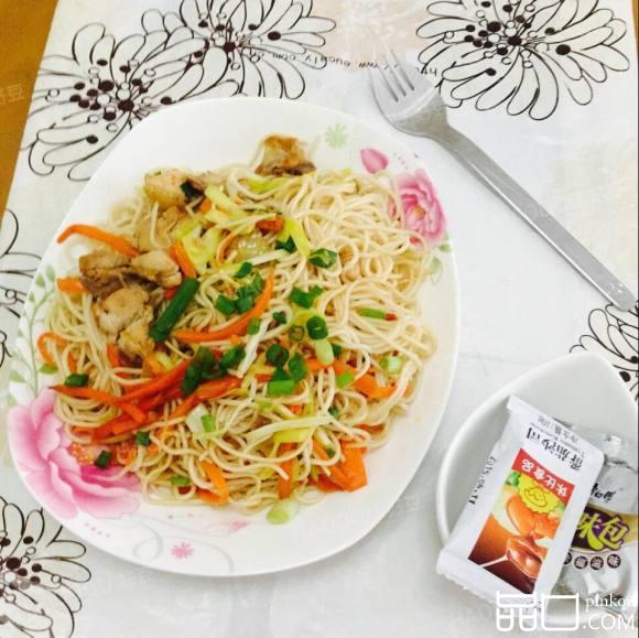 鸡丁炒面