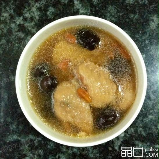 淮山红枣炖鸡