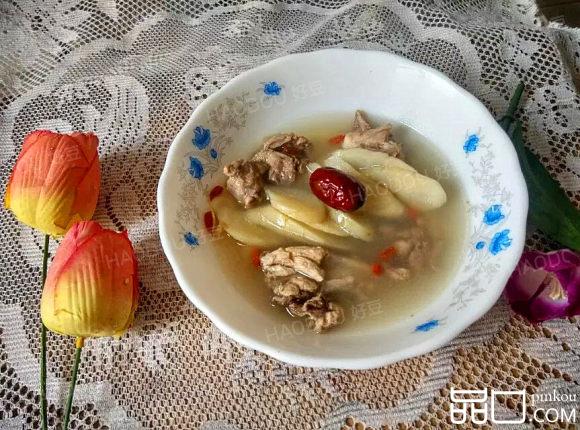鸡肉鲜玉竹汤