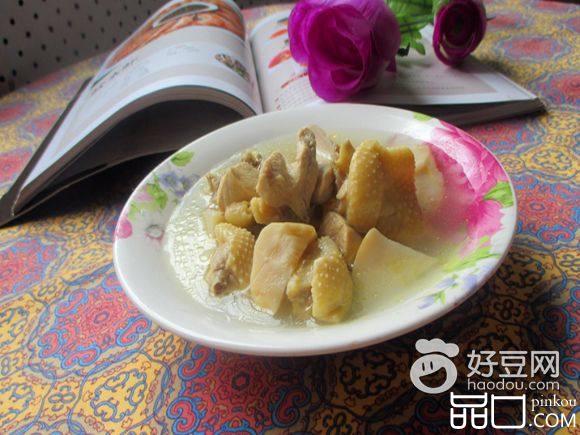 鸡肉煲杏鲍菇