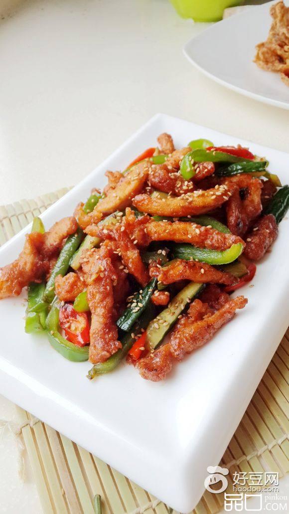 炒鸡柳