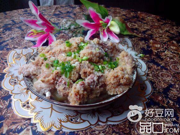粉蒸鸡肉