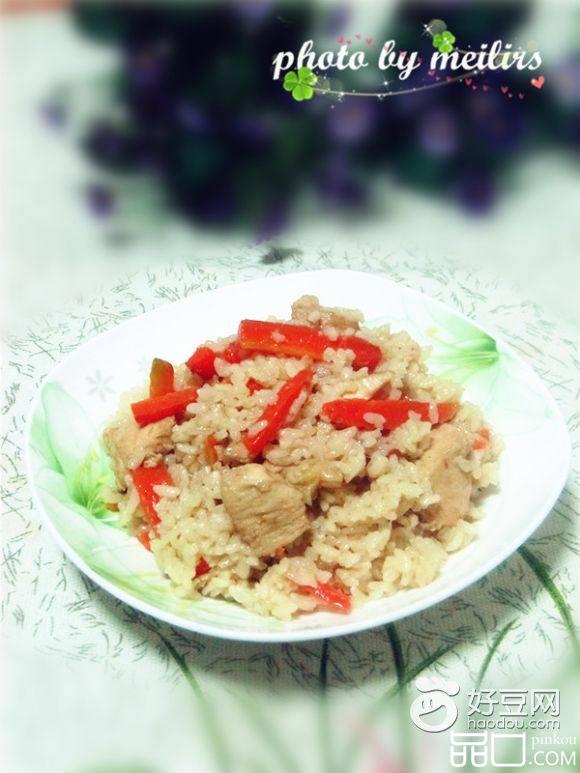 鸡肉手抓饭
