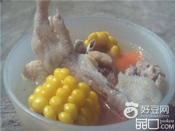 玉米鸡汤