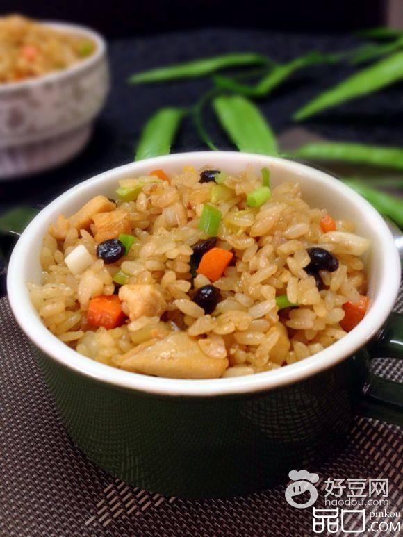 豆豉时蔬炒饭