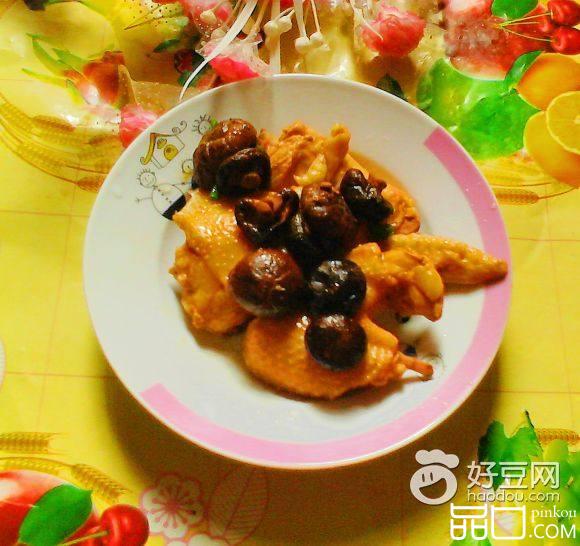 小鸡炖香菇