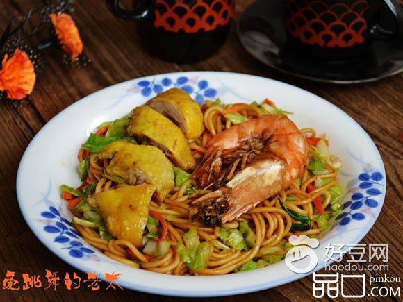 卷心菜拌面