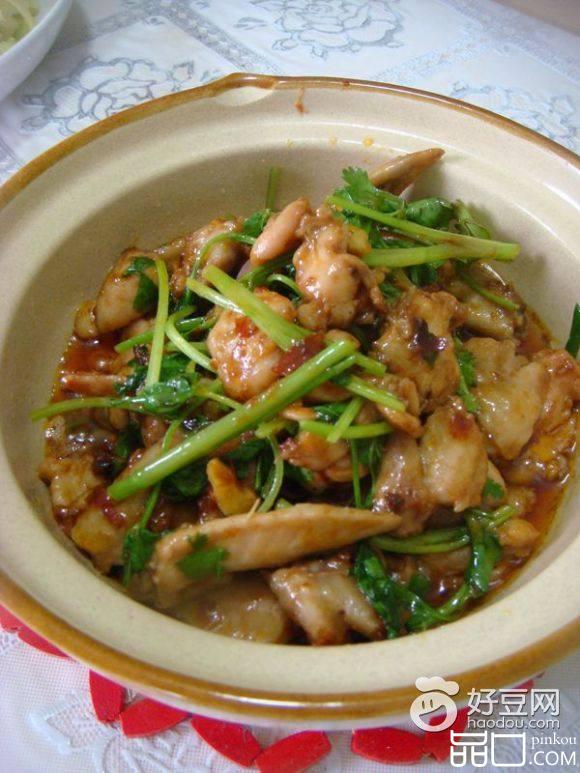 香辣啫啫鸡煲