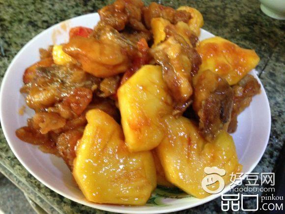 酸甜凤梨鸡
