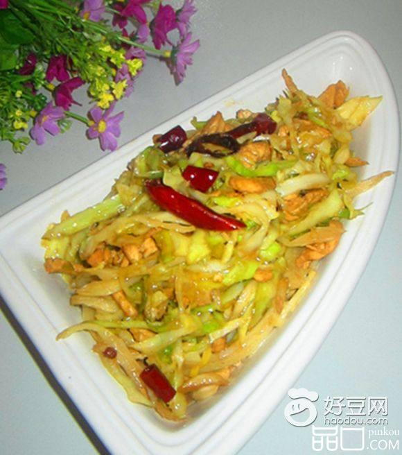 麻辣卷心菜鸡丝