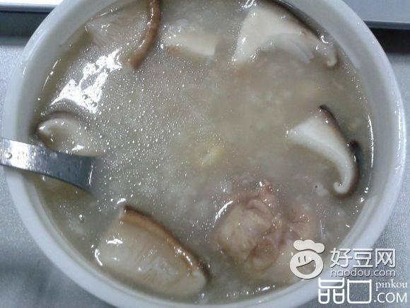 香菇鸡粥
