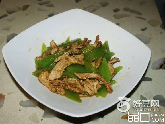 青笋炒鸡片