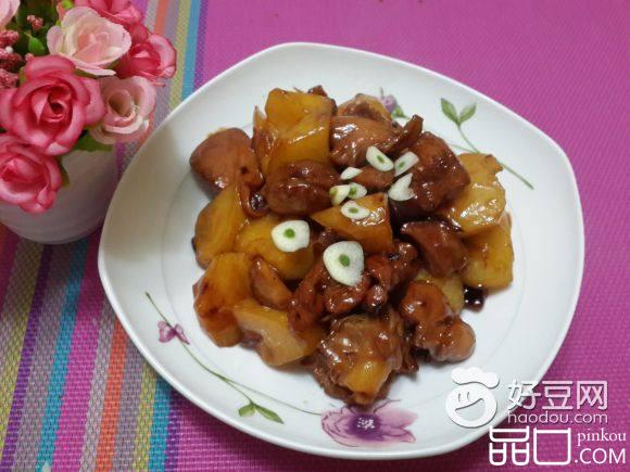 鸡块炖土豆