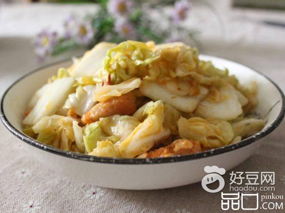 鸡丁大白菜