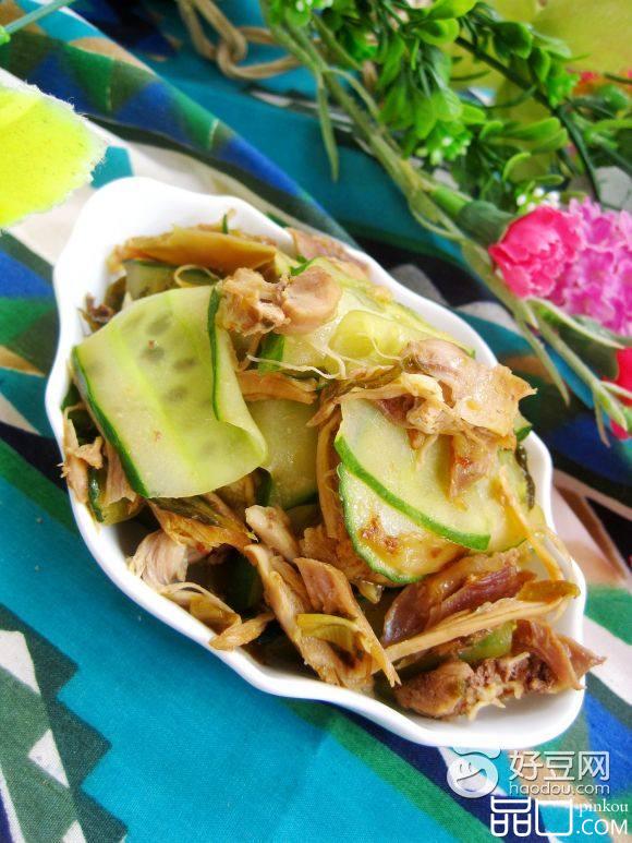 鸡丝炒黄瓜