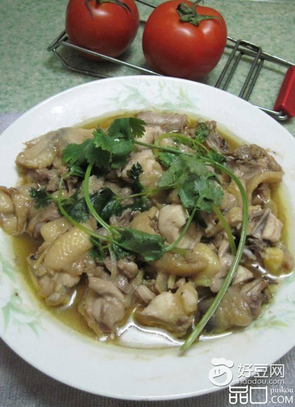 蚝油蒸鸡