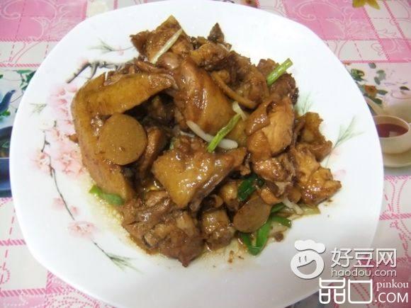 姜葱炒鸡块