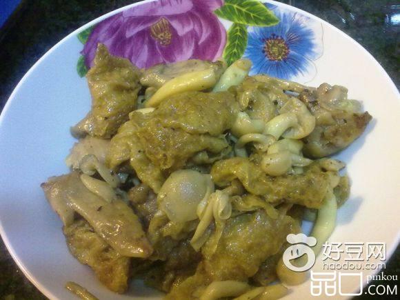 鲜菇面筋焖鸡