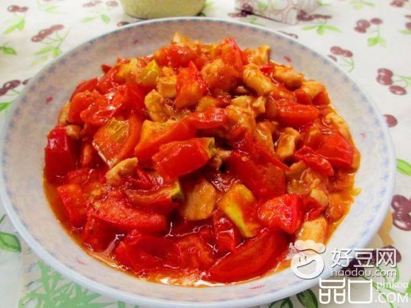 蕃茄鸡丁