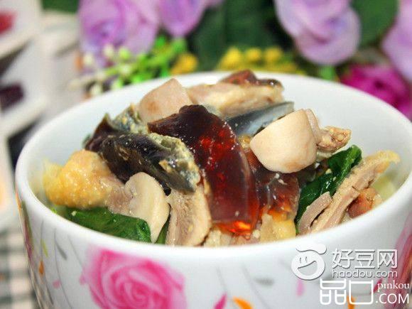 鸡丝菠菜汤
