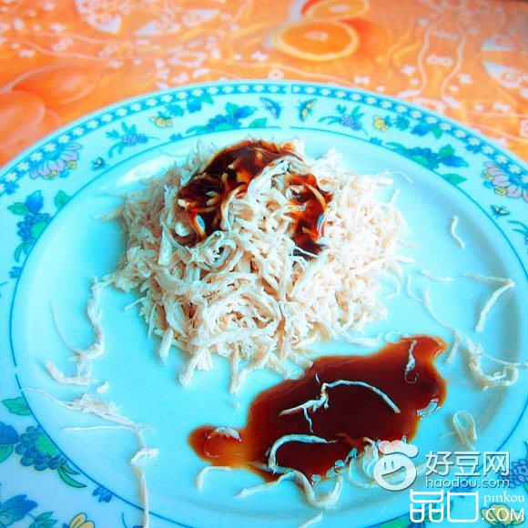蚝油鸡丝