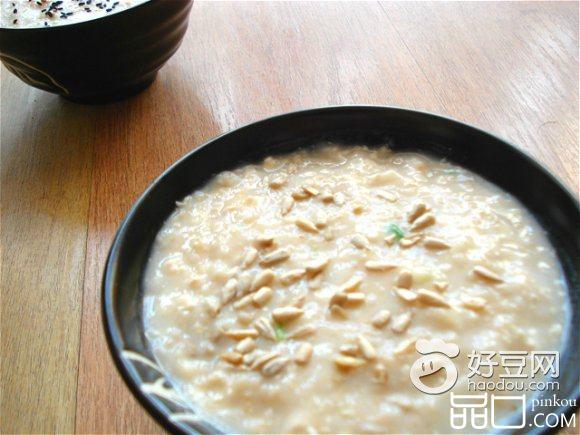 鸡蓉麦片粥