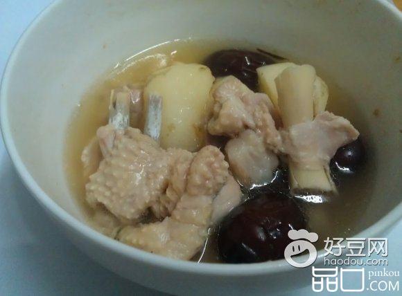红枣马蹄鸡汤