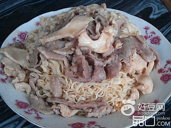 瘦肉炒面