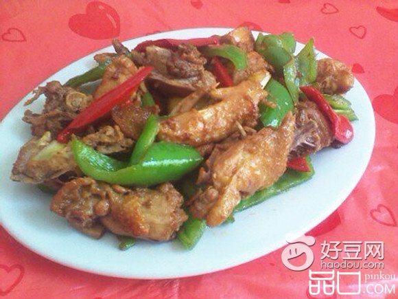 双椒炒鸡块