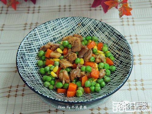 鸡肉炒三丁