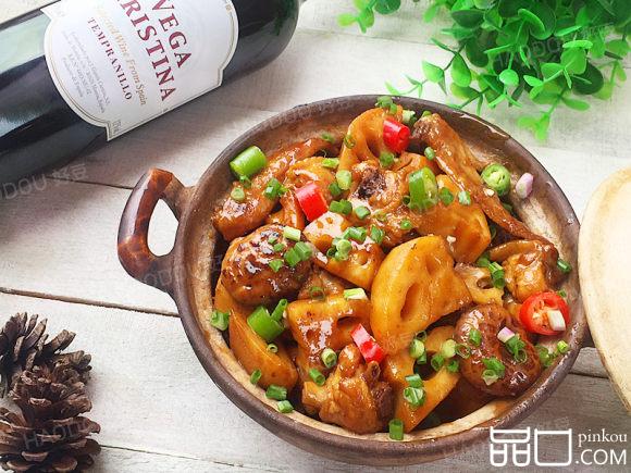 莲藕香菇鸡煲