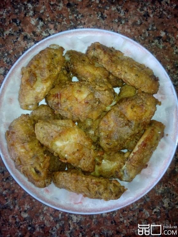 香草烤鸡翅