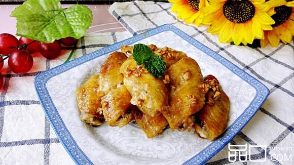 蒜香烤鸡翅