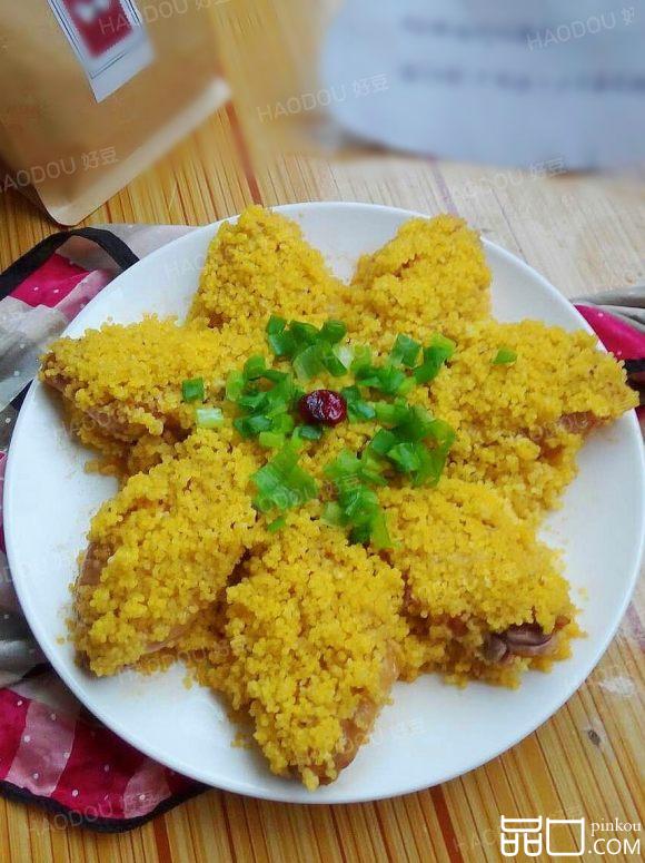 小米蒸鸡翅