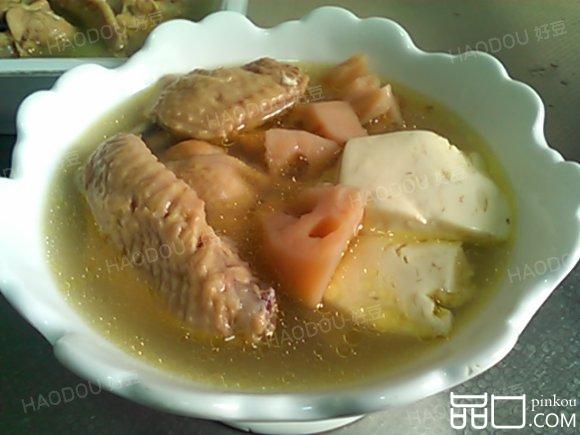 莲藕鸡翅汤