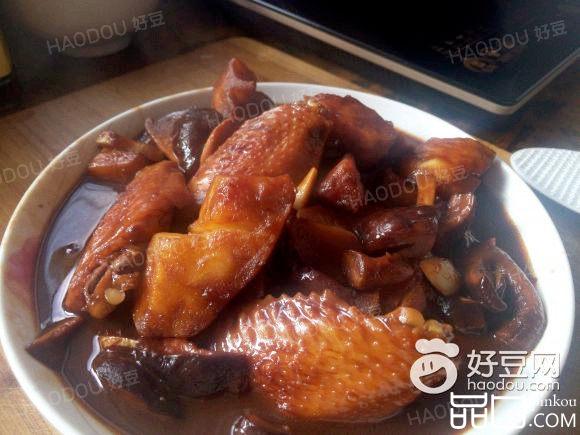 苹果香菇炒鸡翅