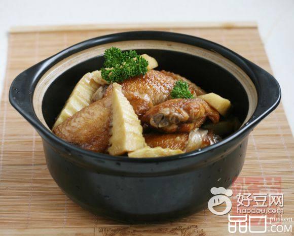 春笋烧鸡翅